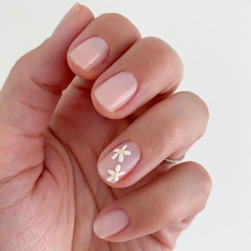 Easter themed Accent Nails